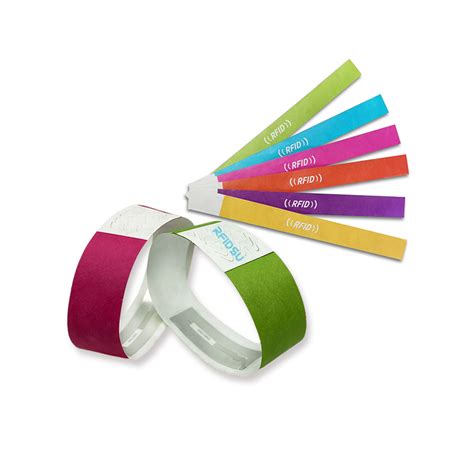 tyvek paper nfc wristbands manufacturers|printable Tyvek wristband.